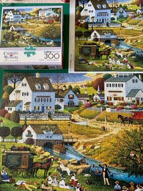 300 piece puzzle easy handling large piece jigsaw puzzle